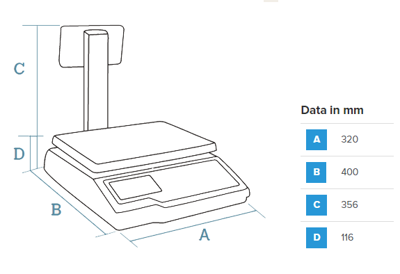 Dibal G325 6/15 kg - imagine 2