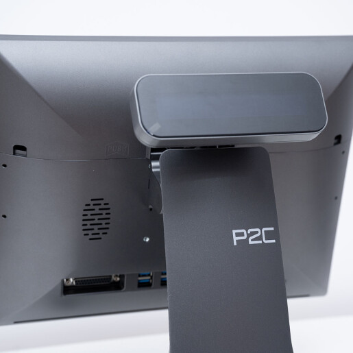 POS All in One 15" model P2C seria N250 cu procesor Intel N97, 16BG DDR si 128GB SSD - imagine 17